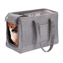 Load image into Gallery viewer, Breathable Dog Carrier Bag Portable Pet Puppy Travel Mesh Bag Backpack Airline Approved Pet Transport Carrier Outdoor Shoulder Bag for Small Cats Chihuahua Yorkie
