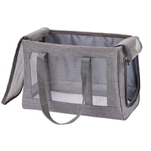 Load image into Gallery viewer, Breathable Dog Carrier Bag Portable Pet Puppy Travel Mesh Bag Backpack Airline Approved Pet Transport Carrier Outdoor Shoulder Bag for Small Cats Chihuahua Yorkie
