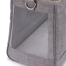 Load image into Gallery viewer, Breathable Dog Carrier Bag Portable Pet Puppy Travel Mesh Bag Backpack Airline Approved Pet Transport Carrier Outdoor Shoulder Bag for Small Cats Chihuahua Yorkie

