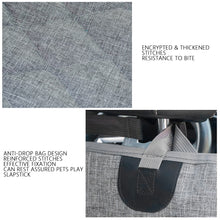 Load image into Gallery viewer, Detachable Oxford Cloth Dog Car Seat Cover Trunk Mat Cover Anti-dirty Waterproof Car Backseat Cat Dog Car Sleeping Mat Hammock Protector with Safety Belt Pet Travel Supplies
