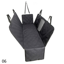 Load image into Gallery viewer, Detachable Oxford Cloth Dog Car Seat Cover Trunk Mat Cover Anti-dirty Waterproof Car Backseat Cat Dog Car Sleeping Mat Hammock Protector with Safety Belt Pet Travel Supplies
