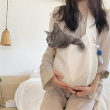 Load image into Gallery viewer, Pet Outdoor Travel Handbag Puppy One-shoulder Bag Cat Backpack Single Shoulder Strap Bag Kitten Comfortable Tote Pets breathable Bag Handmade Pet Supplies
