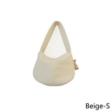 Load image into Gallery viewer, Pet Outdoor Travel Handbag Puppy One-shoulder Bag Cat Backpack Single Shoulder Strap Bag Kitten Comfortable Tote Pets breathable Bag Handmade Pet Supplies
