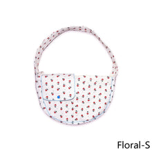 Load image into Gallery viewer, Pet Outdoor Travel Handbag Puppy One-shoulder Bag Cat Backpack Single Shoulder Strap Bag Kitten Comfortable Tote Pets breathable Bag Handmade Pet Supplies
