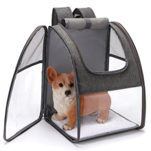 Load image into Gallery viewer, Portable Pet Cat Carrier Large Capacity Backpack Breathable Mesh Heat Dissipation Bag Folding Pet Chest Dog Carrying Bags Big Space Outdoor Travel Pet Supplies
