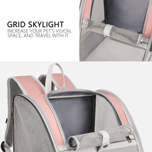 Load image into Gallery viewer, Portable Pet Cat Carrier Large Capacity Backpack Breathable Mesh Heat Dissipation Bag Folding Pet Chest Dog Carrying Bags Big Space Outdoor Travel Pet Supplies
