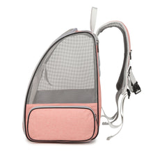 Load image into Gallery viewer, Portable Pet Cat Carrier Large Capacity Backpack Breathable Mesh Heat Dissipation Bag Folding Pet Chest Dog Carrying Bags Big Space Outdoor Travel Pet Supplies
