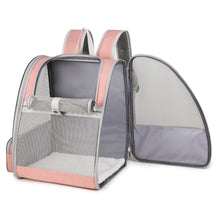 Load image into Gallery viewer, Portable Pet Cat Carrier Large Capacity Backpack Breathable Mesh Heat Dissipation Bag Folding Pet Chest Dog Carrying Bags Big Space Outdoor Travel Pet Supplies
