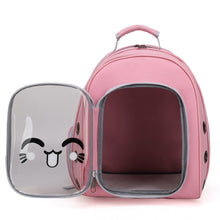 Load image into Gallery viewer, Pet Carrier Bags Portable Space Capsule Backpack Transparent Large Capacity Cat Carrier Breathable Carrying Travel Bag Kitten Shoulder Bag Outdoor Backpacks for Puppy Dog
