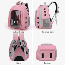 Load image into Gallery viewer, Pet Carrier Bags Portable Space Capsule Backpack Transparent Large Capacity Cat Carrier Breathable Carrying Travel Bag Kitten Shoulder Bag Outdoor Backpacks for Puppy Dog
