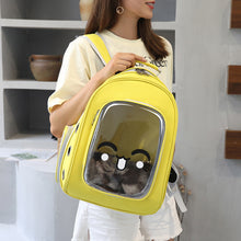 Load image into Gallery viewer, Pet Carrier Bags Portable Space Capsule Backpack Transparent Large Capacity Cat Carrier Breathable Carrying Travel Bag Kitten Shoulder Bag Outdoor Backpacks for Puppy Dog
