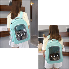 Load image into Gallery viewer, Pet Carrier Bags Portable Space Capsule Backpack Transparent Large Capacity Cat Carrier Breathable Carrying Travel Bag Kitten Shoulder Bag Outdoor Backpacks for Puppy Dog
