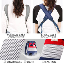 Load image into Gallery viewer, Pet Backpack Carrier Mesh Breathable Bag Cat Backpack Outdoor Travel Puppy Carring Bags Anilmal Transport Carriers for Small and Medium Dogs Bulldog Pets Supplies
