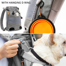 Load image into Gallery viewer, Pet Backpack Carrier Mesh Breathable Bag Cat Backpack Outdoor Travel Puppy Carring Bags Anilmal Transport Carriers for Small and Medium Dogs Bulldog Pets Supplies
