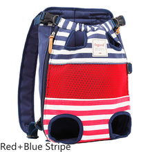 Load image into Gallery viewer, Pet Backpack Carrier Mesh Breathable Bag Cat Backpack Outdoor Travel Puppy Carring Bags Anilmal Transport Carriers for Small and Medium Dogs Bulldog Pets Supplies
