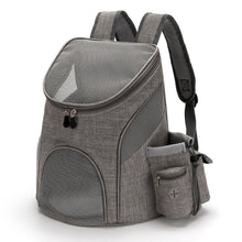 Load image into Gallery viewer, Portable Mesh Breathable Pet Backpack Cat Carrier Large Capacity Breathable Heat Dissipation Bag Folding Pet Chest Dog Carrying Bags Big Space Outdoor Travel Pet Supplies
