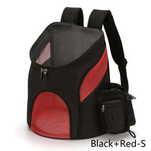 Load image into Gallery viewer, Portable Mesh Breathable Pet Backpack Cat Carrier Large Capacity Breathable Heat Dissipation Bag Folding Pet Chest Dog Carrying Bags Big Space Outdoor Travel Pet Supplies
