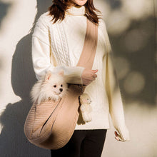 Load image into Gallery viewer, Pet Outdoor Travel Handbag Puppy One-shoulder Bag Cat Backpack Single Shoulder Strap Bag Kitten Comfortable Tote Pets breathable Bag Handmade Pet Supplies
