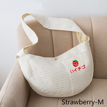 Load image into Gallery viewer, Pet Outdoor Travel Handbag Puppy One-shoulder Bag Cat Backpack Single Shoulder Strap Bag Kitten Comfortable Tote Pets breathable Bag Handmade Pet Supplies
