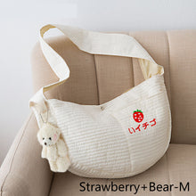 Load image into Gallery viewer, Pet Outdoor Travel Handbag Puppy One-shoulder Bag Cat Backpack Single Shoulder Strap Bag Kitten Comfortable Tote Pets breathable Bag Handmade Pet Supplies
