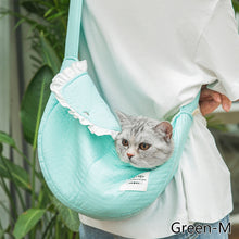 Load image into Gallery viewer, Pet Outdoor Travel Handbag Puppy One-shoulder Bag Cat Backpack Single Shoulder Strap Bag Kitten Comfortable Tote Pets breathable Bag Handmade Pet Supplies
