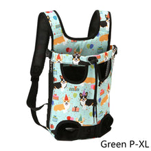 Load image into Gallery viewer, Pet Backpack Carrier Mesh Breathable Bag Cat Backpack Outdoor Travel Puppy Carring Bags Anilmal Transport Carriers for Small and Medium Dogs Bulldog Pets Supplies
