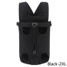 Load image into Gallery viewer, Pet Backpack Carrier Mesh Breathable Bag Cat Backpack Outdoor Travel Puppy Carring Bags Anilmal Transport Carriers for Small and Medium Dogs Bulldog Pets Supplies
