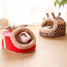 Load image into Gallery viewer, S/L Soft Guinea Pig House Bed Cage for Guinea Pig Ferrets Hamsters Hedgehogs Rabbits Rats Small Animal Bed Small Pet Supplies
