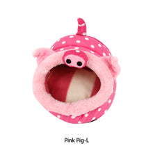 Load image into Gallery viewer, S/L Soft Guinea Pig House Bed Cage for Guinea Pig Ferrets Hamsters Hedgehogs Rabbits Rats Small Animal Bed Small Pet Supplies
