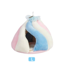 Load image into Gallery viewer, S/L Soft Guinea Pig House Bed Cage for Guinea Pig Ferrets Hamsters Hedgehogs Rabbits Rats Small Animal Bed Small Pet Supplies
