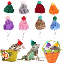 Load image into Gallery viewer, Snake Hat Guinea Pig Hat Hamster Hat with Adjustable Chin Strap for Chinchilla Ferret Hedgehogs Small Animal Outfit Suit Cosplay
