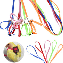 Load image into Gallery viewer, 8-shaped Bird Harness Leash Parrot Bird Hamster Turtle Lizard Traction Rope Reins Pet Strap Leash Parrot Vest Rope
