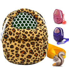 Load image into Gallery viewer, Portable Small Pet Carrier Breathable Visible Mesh Hamster Travel Carrier Bag for Squirrel Rat Hamster Chinchilla Guinea Pig
