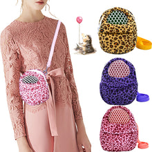 Load image into Gallery viewer, Portable Small Pet Carrier Breathable Visible Mesh Hamster Travel Carrier Bag for Squirrel Rat Hamster Chinchilla Guinea Pig
