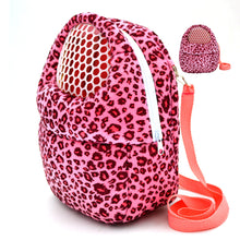 Load image into Gallery viewer, Portable Small Pet Carrier Breathable Visible Mesh Hamster Travel Carrier Bag for Squirrel Rat Hamster Chinchilla Guinea Pig
