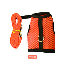 Load image into Gallery viewer, Breathable Pet Rabbit Mesh Soft Harness With Leash For Small Animals Bunny Guinea Pigs Chinchillas Ferrets Walking Leash
