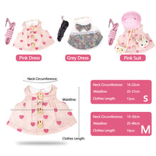 Load image into Gallery viewer, Small Animal Rabbit Soft Floral Dress Harness Vest Set Clothes Travel Chest Strap Rabbit Ferret Bunny Small Pet Supplies
