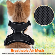Load image into Gallery viewer, Breathable Cat Harness and Leash Set Pet Harness Vest Mesh Chest Belt Collar For Cats Dogs Rabbits Small Animals
