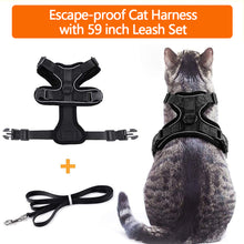 Load image into Gallery viewer, Breathable Cat Harness and Leash Set Pet Harness Vest Mesh Chest Belt Collar For Cats Dogs Rabbits Small Animals
