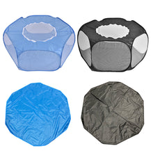Load image into Gallery viewer, Portable Folding Pet Fence Cage Tent Playpen with waterproof and breathable cover For Dog Cat Hamster Rabbit Guinea Pig Hedgehog Small Animal Supplies
