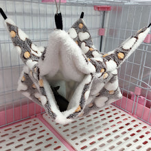 Load image into Gallery viewer, Small Animal Pet Cage Hammock Bunkbed Sugar Glider Hammock Soft Sleeping Nest For Hamster Ferret Squirrel Small Animal Sleeping
