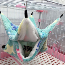 Load image into Gallery viewer, Small Animal Pet Cage Hammock Bunkbed Sugar Glider Hammock Soft Sleeping Nest For Hamster Ferret Squirrel Small Animal Sleeping
