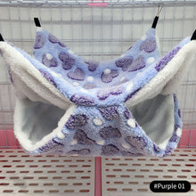 Load image into Gallery viewer, Small Animal Pet Cage Hammock Bunkbed Sugar Glider Hammock Soft Sleeping Nest For Hamster Ferret Squirrel Small Animal Sleeping
