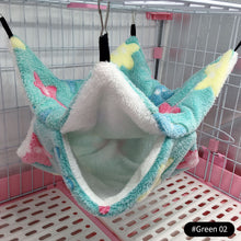 Load image into Gallery viewer, Small Animal Pet Cage Hammock Bunkbed Sugar Glider Hammock Soft Sleeping Nest For Hamster Ferret Squirrel Small Animal Sleeping
