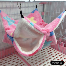 Load image into Gallery viewer, Small Animal Pet Cage Hammock Bunkbed Sugar Glider Hammock Soft Sleeping Nest For Hamster Ferret Squirrel Small Animal Sleeping
