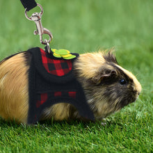 Load image into Gallery viewer, Adjustable Guinea Pig Harness Leash Set Outdoor Traction Rope for Hamster Chinchilla Mice Rat Ferret Rabbit Small Animal Accessories
