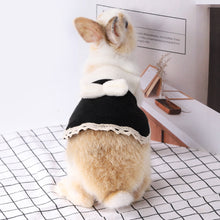 Load image into Gallery viewer, Hamster Dress Small Animal Clothes Harness Vest with Lovely Bow Pet Hamster Guinea-Pig Hat Rat Squirrel Hamster Supplies
