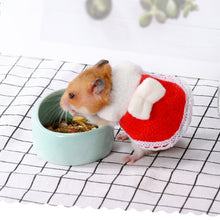 Load image into Gallery viewer, Hamster Dress Small Animal Clothes Harness Vest with Lovely Bow Pet Hamster Guinea-Pig Hat Rat Squirrel Hamster Supplies
