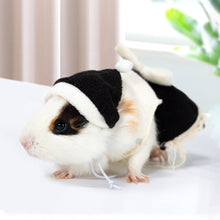 Load image into Gallery viewer, Hamster Dress Small Animal Clothes Harness Vest with Lovely Bow Pet Hamster Guinea-Pig Hat Rat Squirrel Hamster Supplies
