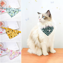 Load image into Gallery viewer, Cute Fashion Adjustable Cat Rabbit Japanese Saliva Towel Rabbit Photo Props Bunny Bib Triangle Scarf Pet Dressing
